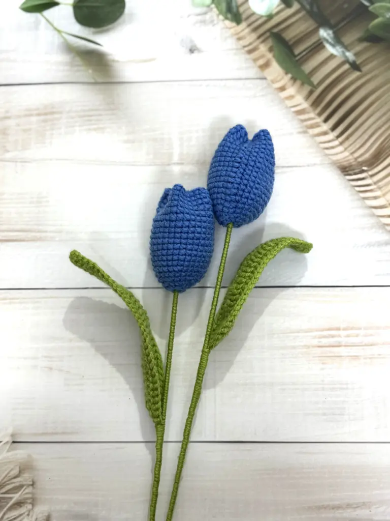 Blue Tulip - Pair Of 2
