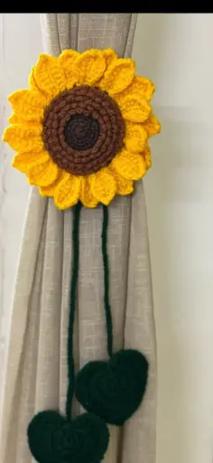 Sunflower Curtain Tie