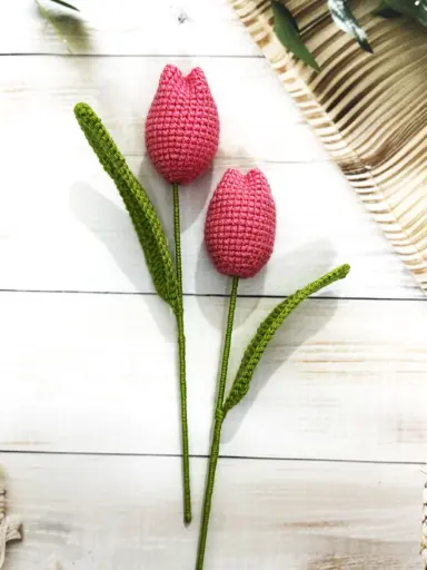 Pink Tulip - Set Of 2